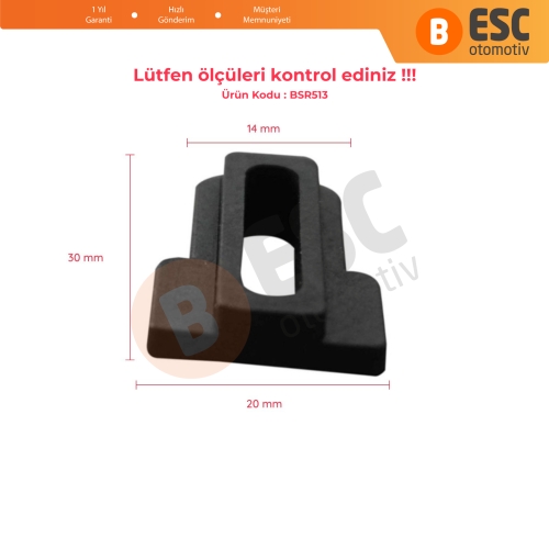 Renault Megane Scenic MK2 3 Laguna MK3 Koleos Latitude Talisman Jeep Renegade 913819569R İçin Sunroof Cam Tavan Kızak Kaydırıcı Plastik Klips Braketi