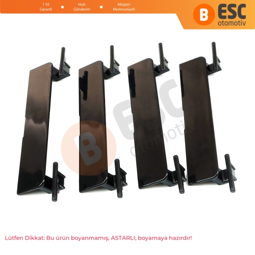 Mercedes C W204 İçin 4 Adet Tavan Oluk Çıtası Port Bagaj Kapağı 20469071829040 95*20 mm