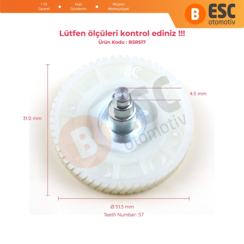 Renault Megane Clio Scenic MK1 MK2 Peugeot 206 206+ 207 7701469319 İçin Sunroof Dişli Şaft