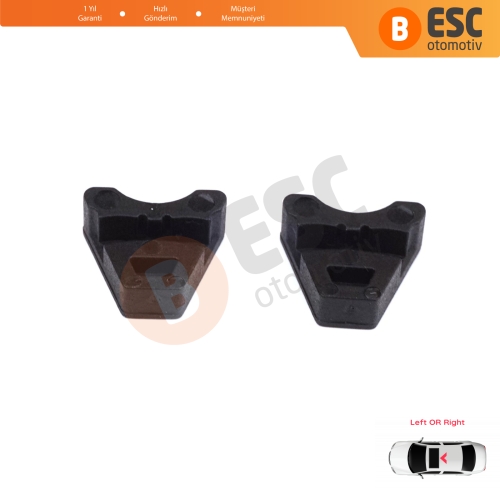 Mercedes CLA A C E Class W176 W177 W205 C207 C117 İçin 2 Adet Sunroof Kızak Tamir Braket Klipsi