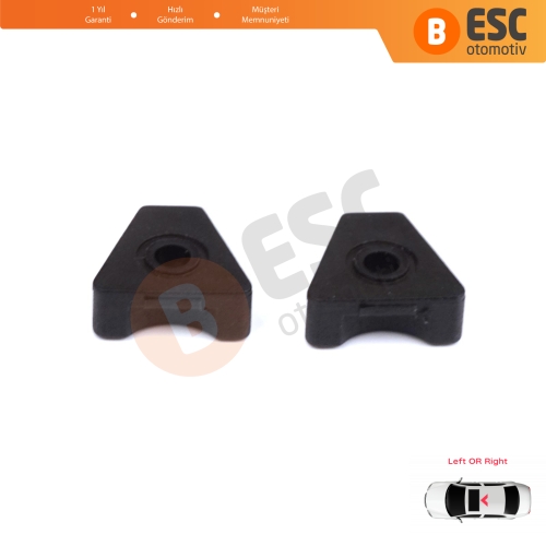 Mercedes CLA A C E Class W176 W177 W205 C207 C117 İçin 2 Adet Sunroof Kızak Tamir Braket Klipsi