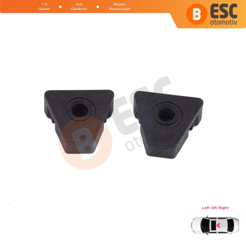 Mercedes CLA A C E Class W176 W177 W205 C207 C117 İçin 2 Adet Sunroof Kızak Tamir Braket Klipsi