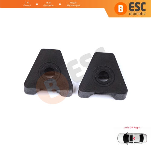 Mercedes CLA A C E Class W176 W177 W205 C207 C117 İçin 2 Adet Sunroof Kızak Tamir Braket Klipsi