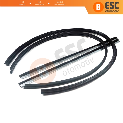 Mercedes W123 W126 İçin Sunroof Fitil Conta Tamir Takımı 1087820098, 1157820198, 1087820198