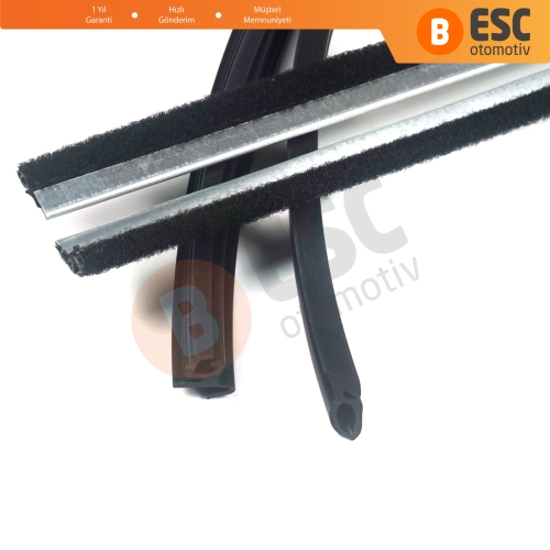 Mercedes W123 W126 İçin Sunroof Fitil Conta Tamir Takımı 1087820098, 1157820198, 1087820198