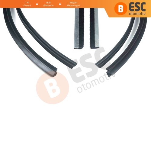 Mercedes W123 W126 İçin Sunroof Fitil Conta Tamir Takımı 1087820098, 1157820198, 1087820198