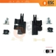 BMW 5 Serisi E39 1996-2003 4/5 Kapı X5 E53 2000-2006 811694522 811694523 İçin 8 Parça Sağ Sol Sunroof Sürgülü Tavan Kılavuz Rayı Kaldırma Kolu Tamir Seti