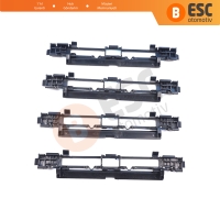 Opel Astra H 2004-2014 Zafira B 2005-2015 5187877 5187878  İçin 4 Adet Tavan Ray Oluk Çıta Kapağı