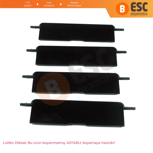 Mercedes E W212 İçin 4 Adet Tavan Oluk Çıtası Port Bagaj Kapağı 2126902882 96*30 mm