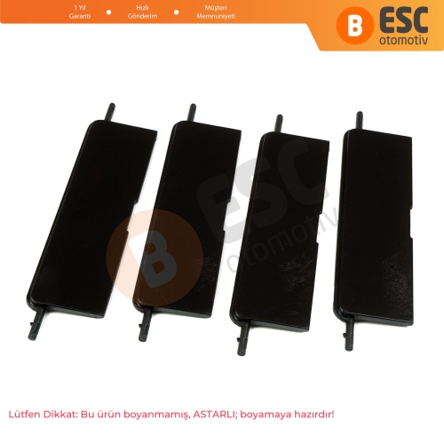 Mercedes E W212 İçin 4 Adet Tavan Oluk Çıtası Port Bagaj Kapağı 2126902882 96*30 mm