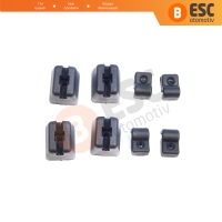 Mercedes G Sınıfı W460 W461 0009952820 0008111240 için Ön Sinyal Lamba Far Kafes Çerçeve Koruyucu Izgara Bağlantı Klips Braket Seti
