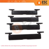 Mercedes C Class W204 İçin 4 Adet Tavan Oluk Çıta Port Kapak 2046983530 95 mm*15 mm