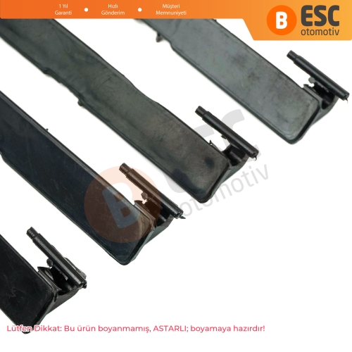 Mercedes C W205 İçin 4 Adet Tavan Oluk Çıta Port Kapağı 95*12 mm A2057504100