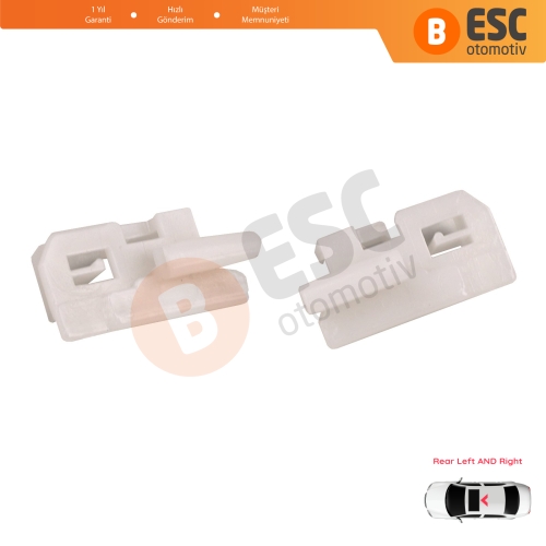 Hyundai I30 İçin Sunroof Arka Perde Kızak Tamir Ayak Klips Tırnağı Sağ Sol 50006393