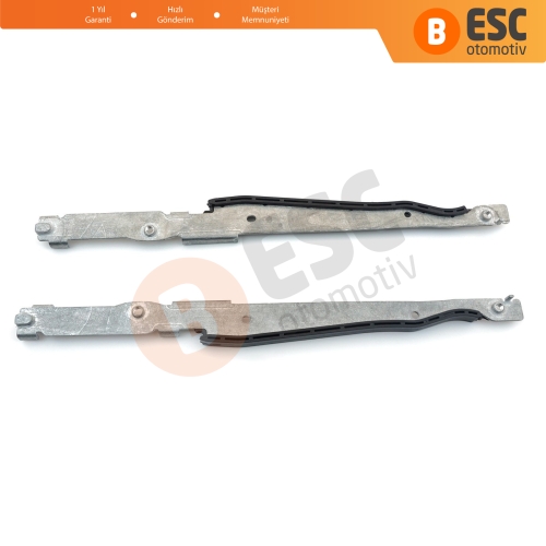 BMW 3 E91 5 E61 X3 E83 X5 E53 E70 Cullinan RR31 54138408062 İçin 2 Parça Metal Sunroof Ray Kızak Tamir Seti
