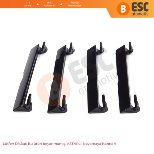 Mercedes E W213 S213 İçin 4 Adet Tavan Oluk Çıta Port Kapağı 95*12 mm A2136900182