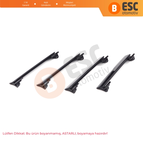 Mercedes E W213 S213 İçin 4 Adet Tavan Oluk Çıta Port Kapağı 95*12 mm A2136900182