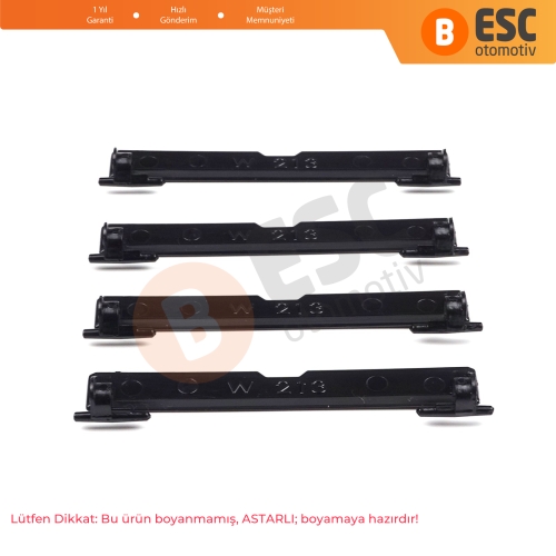 Mercedes E W213 S213 İçin 4 Adet Tavan Oluk Çıta Port Kapağı 95*12 mm A2136900182