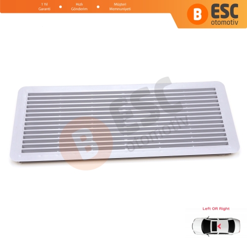 Mercedes W202 W203 W208 W209 W210 W211 W215 W219 W220 W240 W140 A2117840644 için 1 Adet Sunroof Perde Tavan Havalandırma Izgarası Açık Gri