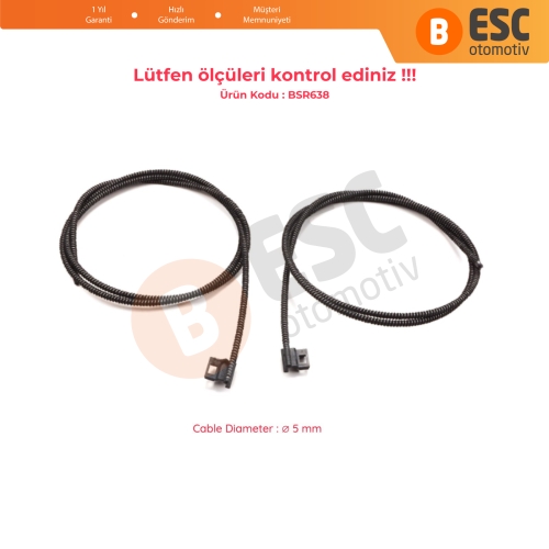 Mercedes CLA W117 X117 A W176 X176 için Panoramic Sunroof Perde Halat Seti