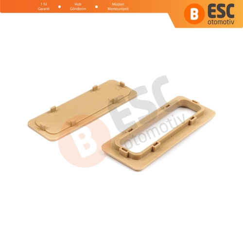 Mercedes W202 W203 W208 W209 W210 W211 W215 W219 W220 W240 W140 A21178406447 İçin Bej Sunroof Perde Çekme Tutamak Kolu