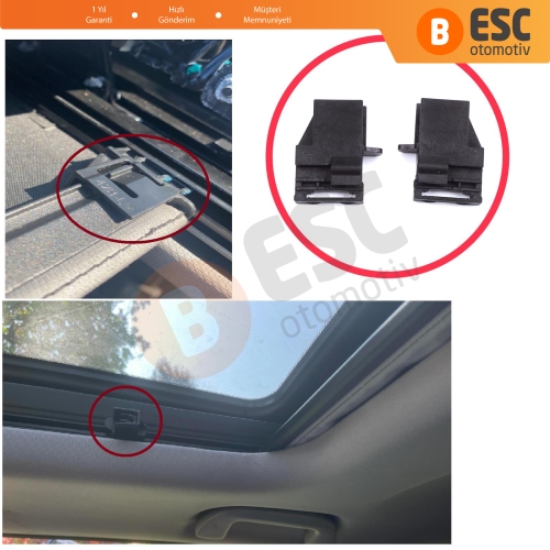 Honda CR-V 2017-2021 70800-TLY-H11 İçin Panoramic Sunroof Güneşlik Perde Sabitleme Toka Klipsi