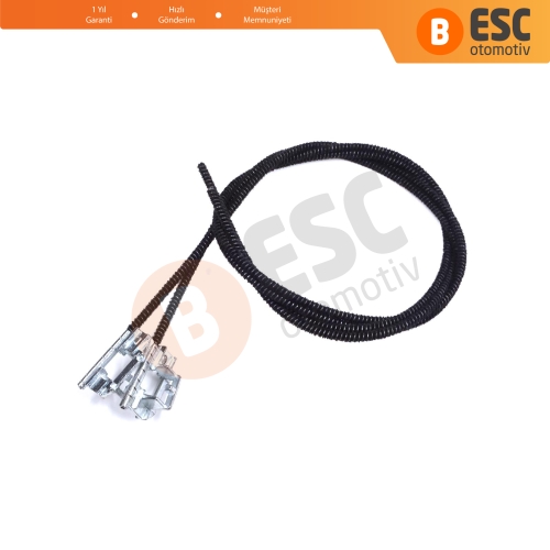 Peugeot 206 206+ 207 4/5 Kapı İçin Sunroof Tavan Cam Halat Spiral Kablo Seti Sağ Sol