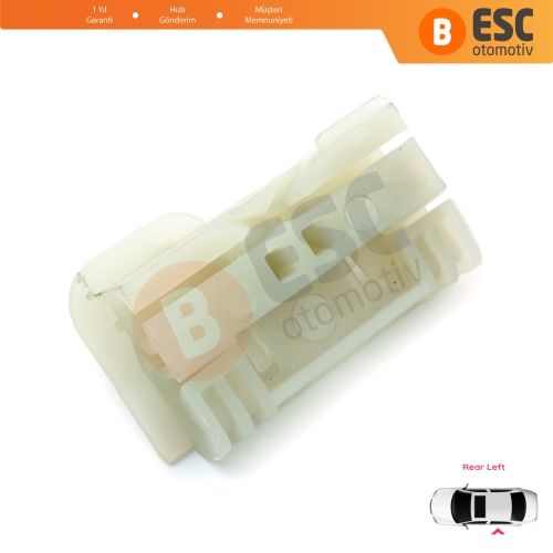 Renault Clio MK3 BR CR KR SR 2005-2014 5-Kapı 8200291151 İçin Arka Sol Cam Kriko Tamir Klipsi