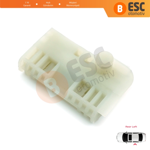 Renault Clio MK3 BR CR KR SR 2005-2014 5-Kapı 8200291151 İçin Arka Sol Cam Kriko Tamir Klipsi