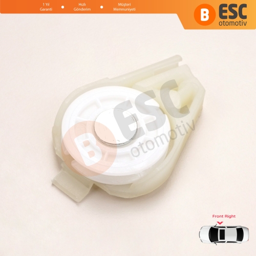 Fiat Doblo MK1 MPV Van 119 223 2001-2010 51718403 İçin Ön Sağ Cam Kriko Tamir Köşe Makarası 1