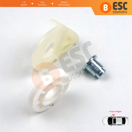 Mercedes Vito Viano Mixto MK2 W639 2003-2010 6397200146 İçin Ön Sağ Kapı Cam Kriko Köşe Makarası