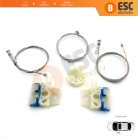 VW Tiguan MK1 5N 2007-2018 5-Kapı SUV 5N0837461 İçin Ön Sol Kapı Cam Kriko Tamir Seti