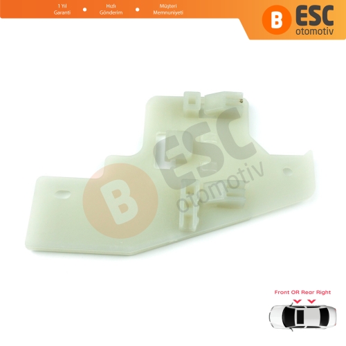 Peugeot 407 6E 6D 2004-2011 4/5 Kapı 9644893480 İçin Elektrikli Sağ Cam Kriko Tamir Klipsi