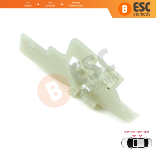 Peugeot 407 6E 6D 2004-2011 4/5 Kapı 9644893480 İçin Elektrikli Sağ Cam Kriko Tamir Klipsi