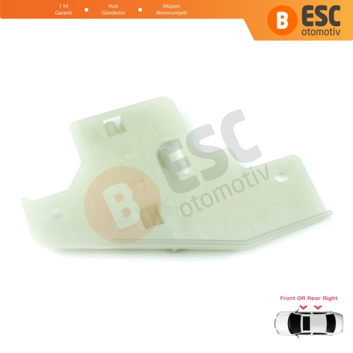 Peugeot 407 6E 6D 2004-2011 4/5 Kapı 9644893480 İçin Elektrikli Sağ Cam Kriko Tamir Klipsi