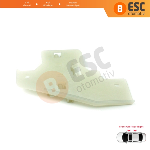 Peugeot 407 6E 6D 2004-2011 4/5 Kapı 9644893480 İçin Elektrikli Sağ Cam Kriko Tamir Klipsi