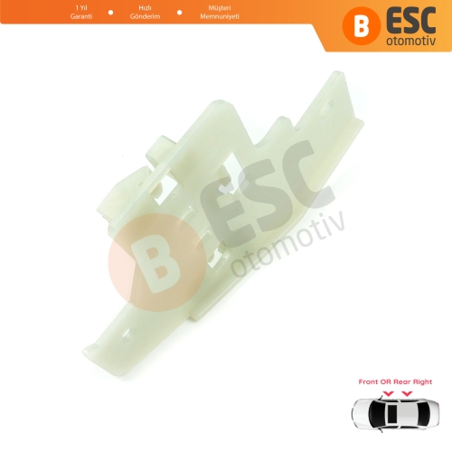 Peugeot 407 6E 6D 2004-2011 4/5 Kapı 9644893480 İçin Elektrikli Sağ Cam Kriko Tamir Klipsi