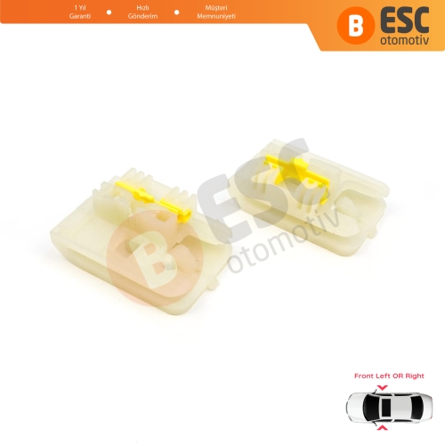 Ford Focus MK3 Opel Astra J VW Golf MK7 5G 4/5 Kapı İçin Ön Sağ veya Sol Cam Kriko Tamir Klipsi 1+2