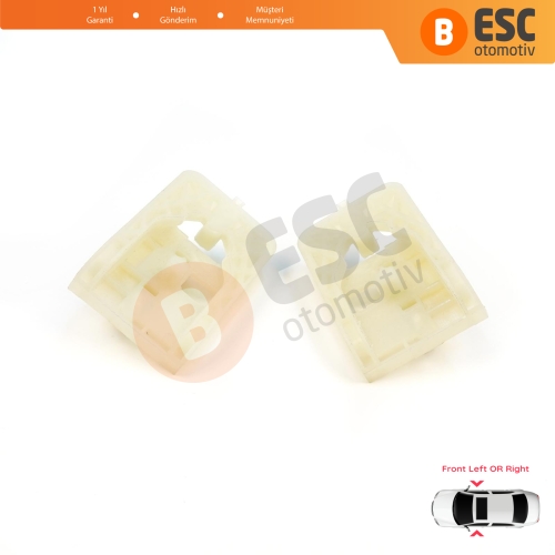 Ford Focus MK3 Opel Astra J VW Golf MK7 5G 4/5 Kapı İçin Ön Sağ veya Sol Cam Kriko Tamir Klipsi 1+2