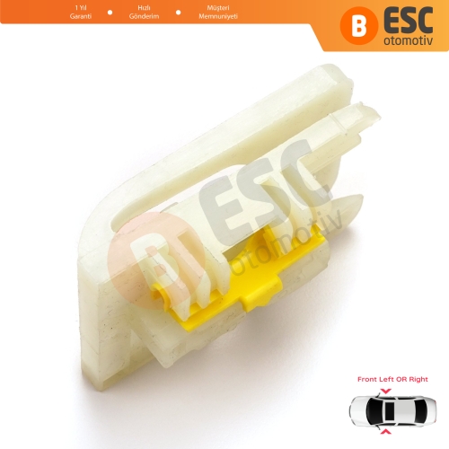 Ford Focus MK3 Opel Astra J VW Golf MK7 5G 4/5 Kapı İçin Ön Sağ veya Sol Cam Kriko Tamir Klipsi 1