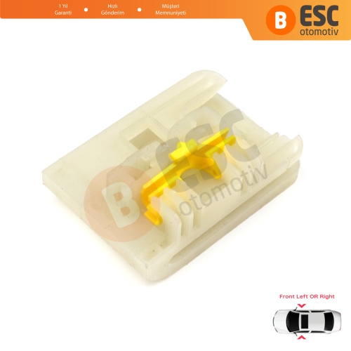 Ford Focus MK3 Opel Astra J VW Golf MK7 5G 4/5 Kapı İçin Ön Sağ veya Sol Cam Kriko Tamir Klipsi 2