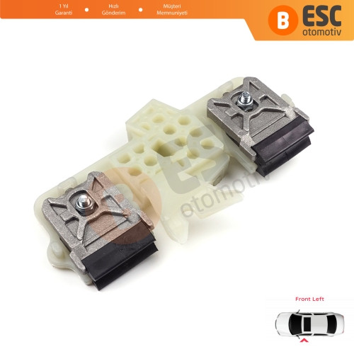 Ford Fiesta MK5 JH JD BE256 2001-2008 4/5 Kapı 2S61A23201 İçin Ön Sol Kapı Cam Kriko Tamir Klipsi