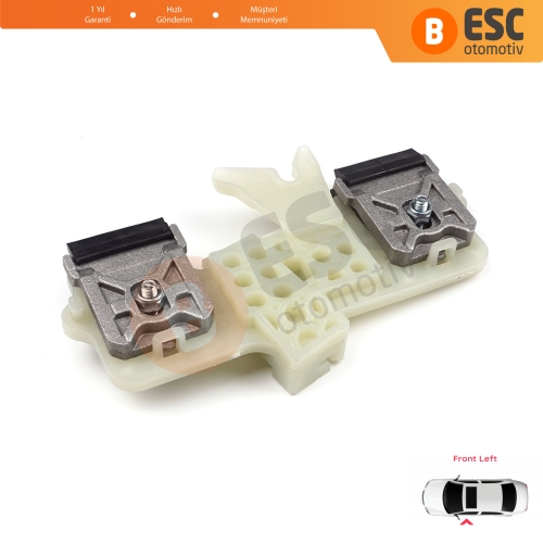 Ford Fiesta MK5 JH JD BE256 2001-2008 4/5 Kapı 2S61A23201 İçin Ön Sol Kapı Cam Kriko Tamir Klipsi