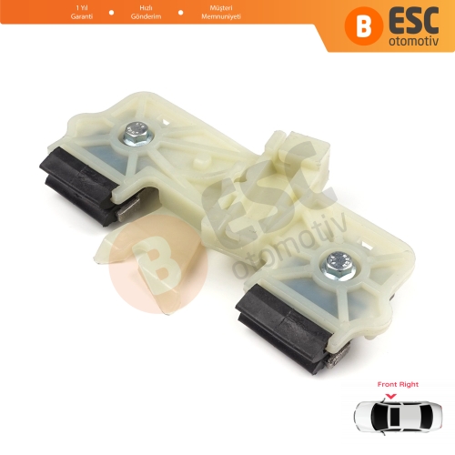 Ford Fiesta MK5 JH JD BE256 2001-2008 4/5 Kapı 2S61A23200 İçin Ön Sağ Kapı Cam Kriko Tamir Klipsi