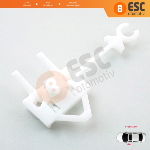 Fiat Albea Siena Palio MK1 171 172 178 1996-2016 4/5 Kapı 46786201 İçin Elektrikli Ön Sol Cam Kriko Tamir Klipsi