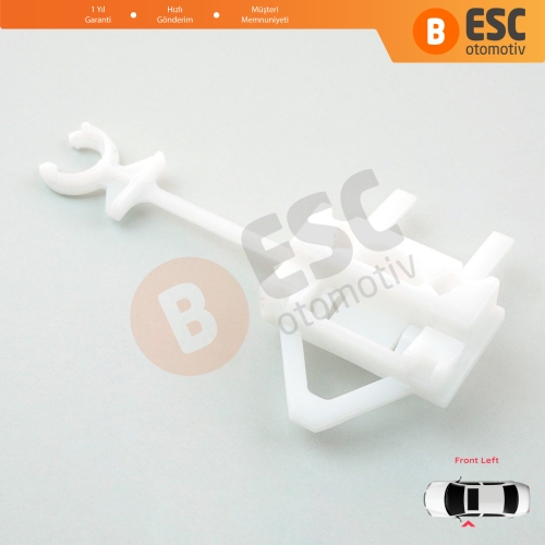 Fiat Albea Siena Palio MK1 171 172 178 1996-2016 4/5 Kapı 46786201 İçin Elektrikli Ön Sol Cam Kriko Tamir Klipsi