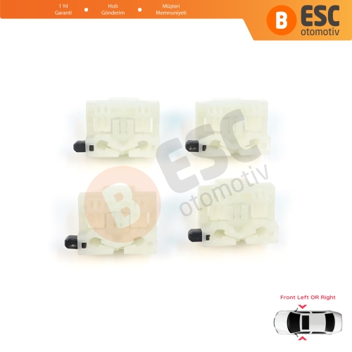 Chevrolet Cruze MK1 2008-2016 Volt MK1 2010-2015 95382556 İçin 4 Adet Ön Kapı Cam Kriko Tamir Klipsi