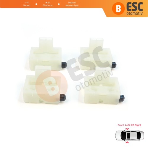 Chevrolet Cruze MK1 2008-2016 Volt MK1 2010-2015 95382556 İçin 4 Adet Ön Kapı Cam Kriko Tamir Klipsi