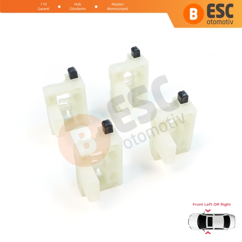 Chevrolet Cruze MK1 2008-2016 Volt MK1 2010-2015 95382556 İçin 4 Adet Ön Kapı Cam Kriko Tamir Klipsi