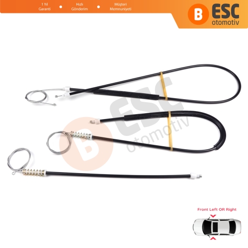 Audi A5 S5 MK1 8T3 2007-2017 Coupe 8T0837461 8T0837462 İçin Elektrikli Ön Sağ veya Sol Cam Kriko Tamir Seti